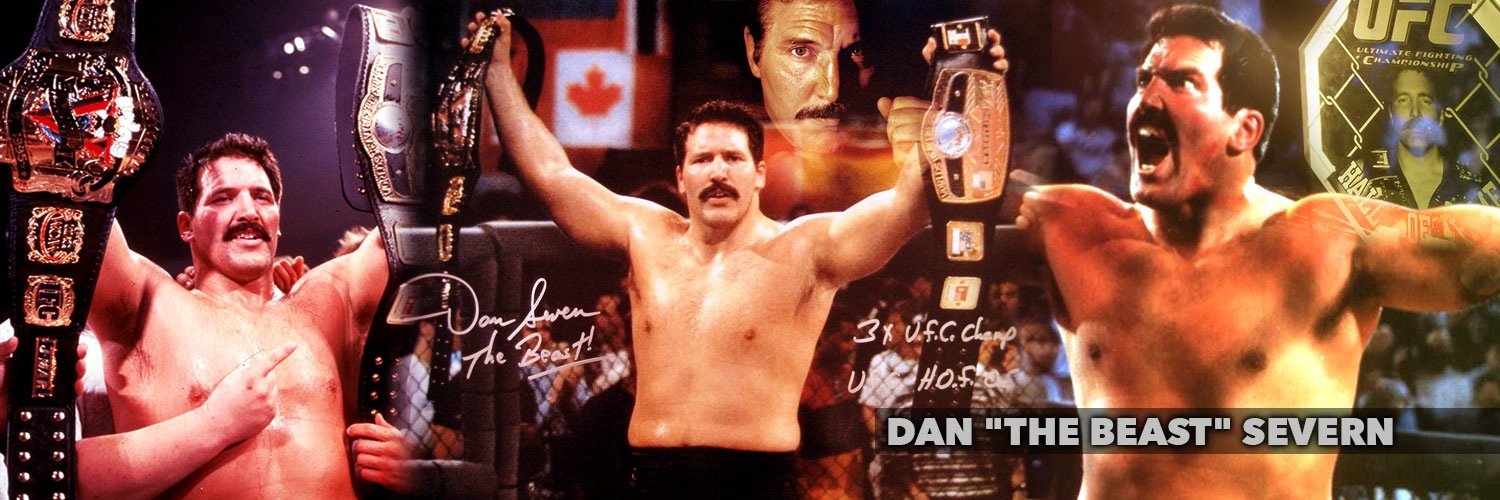 Dan Severn's banner