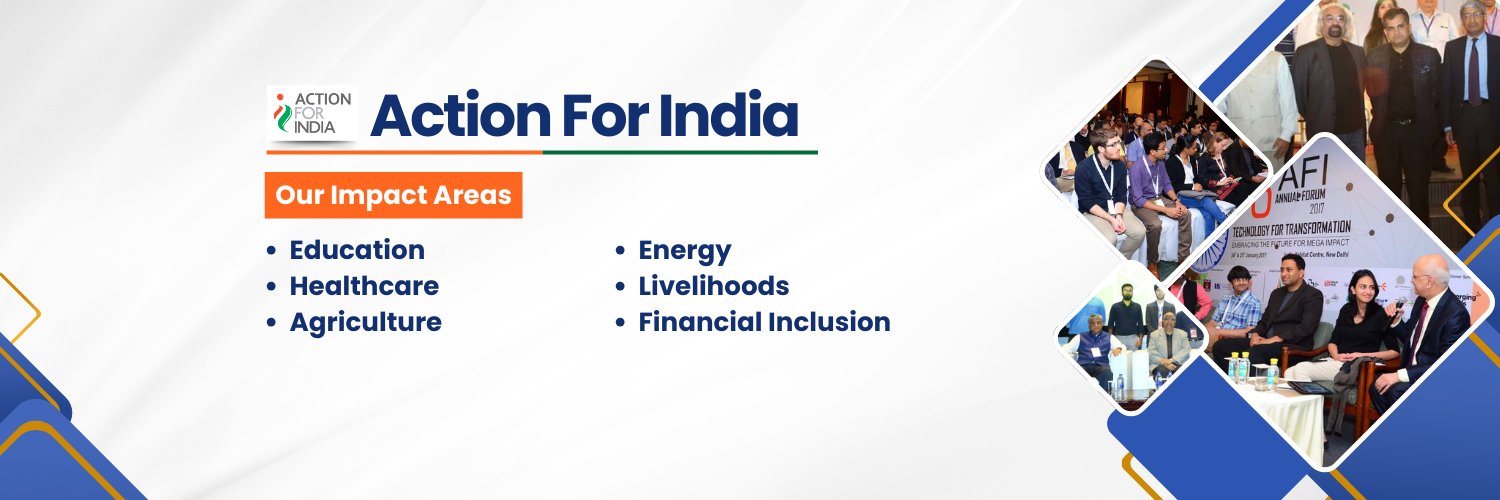 Action For India banner