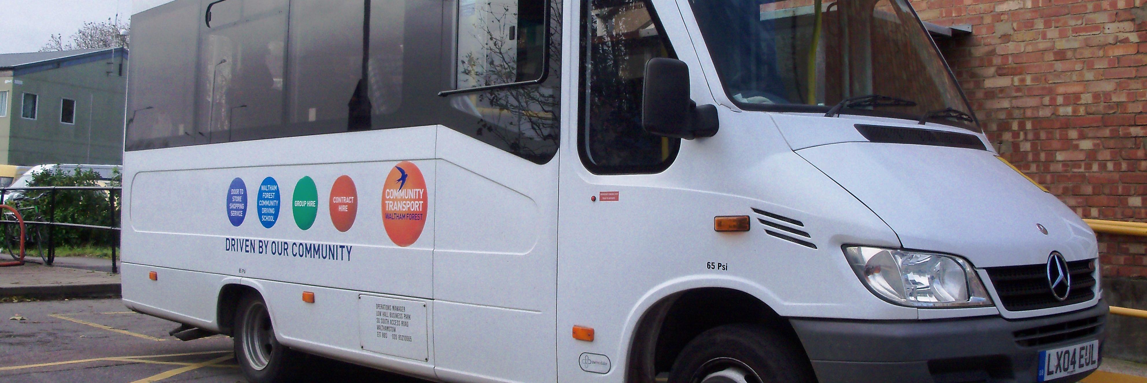 Community Transport Waltham Forest (CTWF) banner