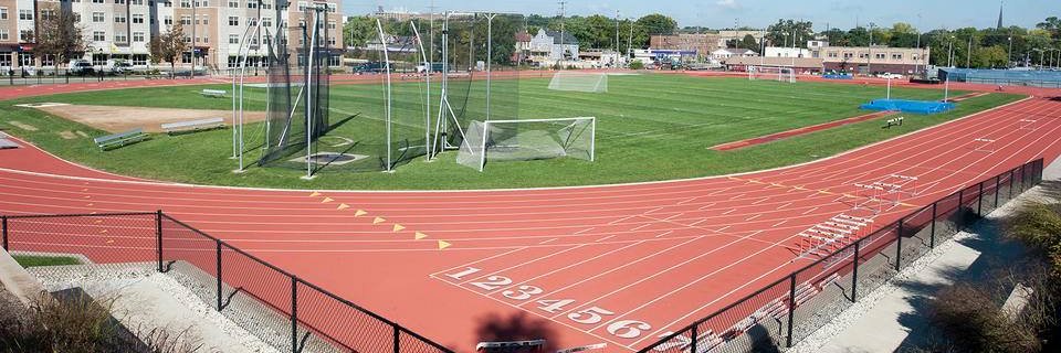 Carroll U. Track banner