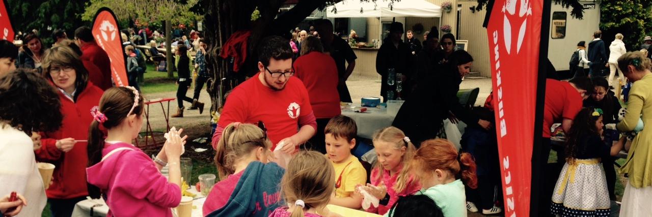 Physics Busking banner