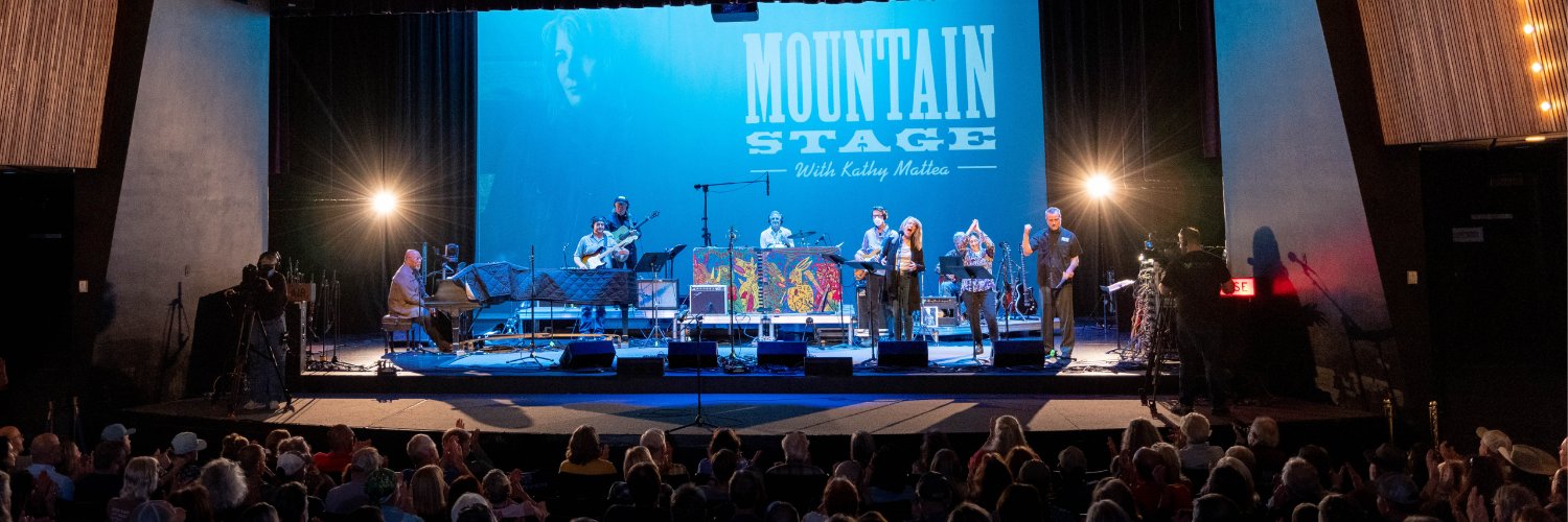 Mountain Stage's banner