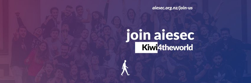 AIESEC New Zealand banner