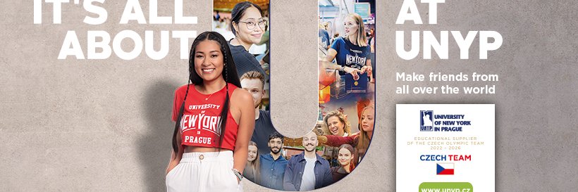 University of New York in Prague banner