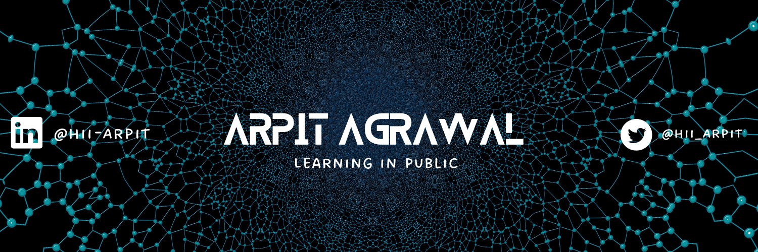 Arpit Agrawal banner