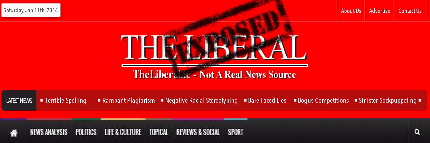 TheLiberal.ieExposed banner
