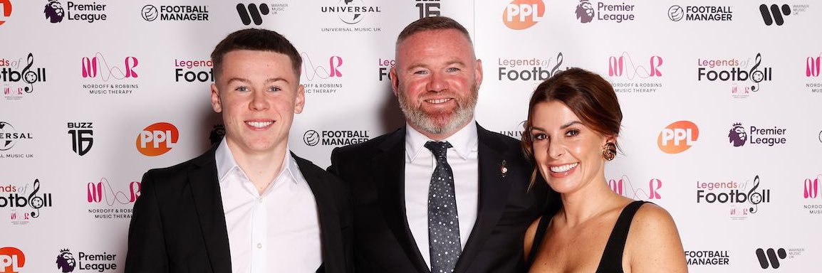 Wayne Rooney's banner