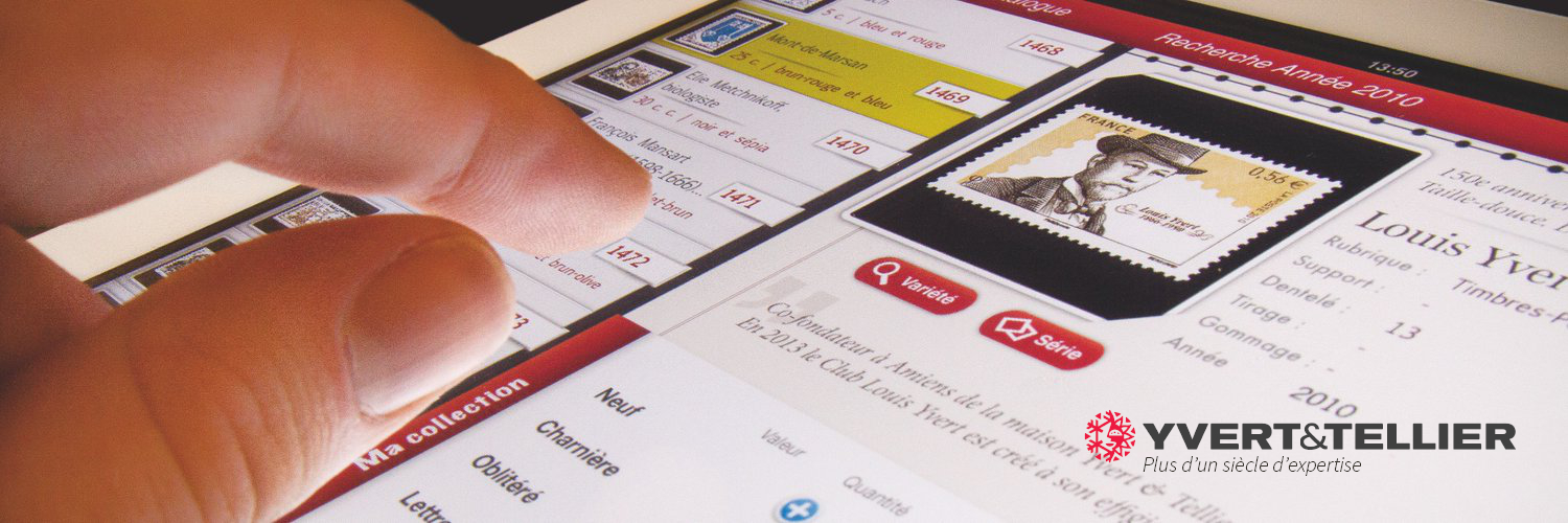 Yvert & Tellier banner