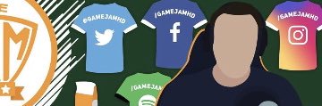 Game Jam 🎧⚽ banner