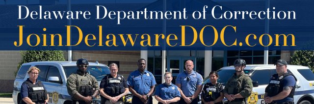 Delaware Department of Correction banner