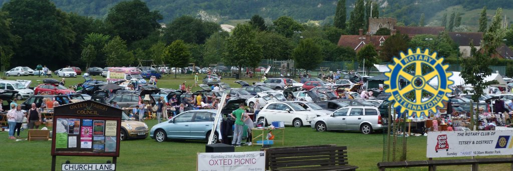 Titsey Rotary Club banner