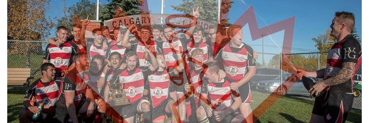 Calgary Saints Rugby banner