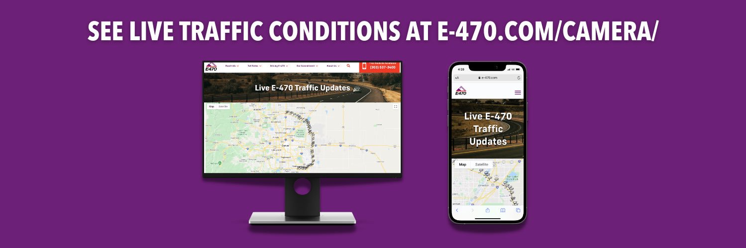 E470 Road Updates banner
