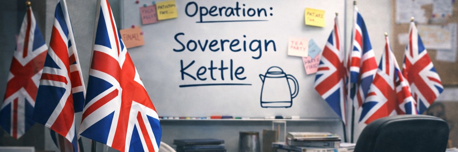 Nigel Farage’s Intern banner