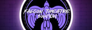 TCHS Falcon Theatre Boosters banner