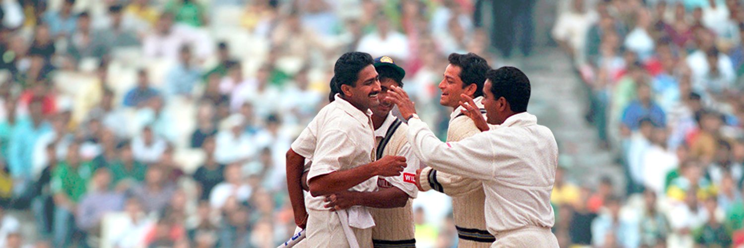Anil Kumble's banner