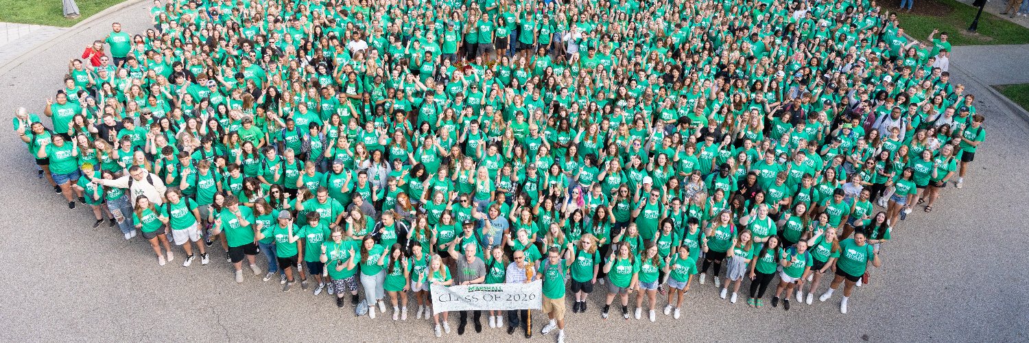 MarshallU Admissions banner