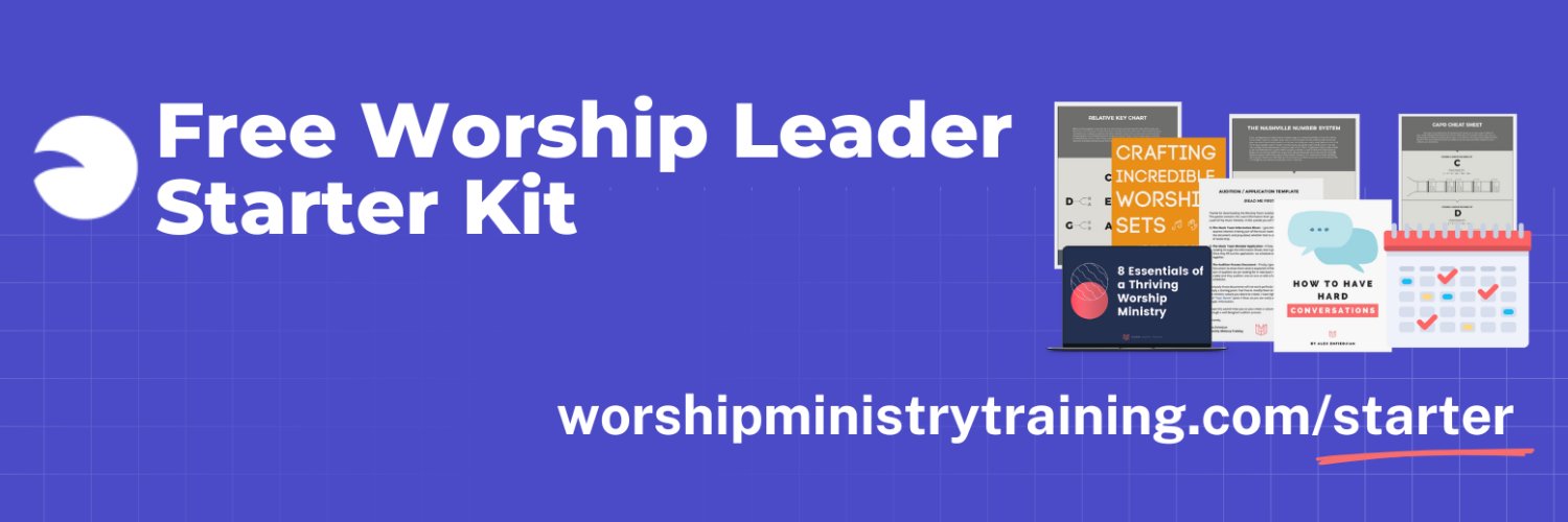 Worship Ministry Training banner