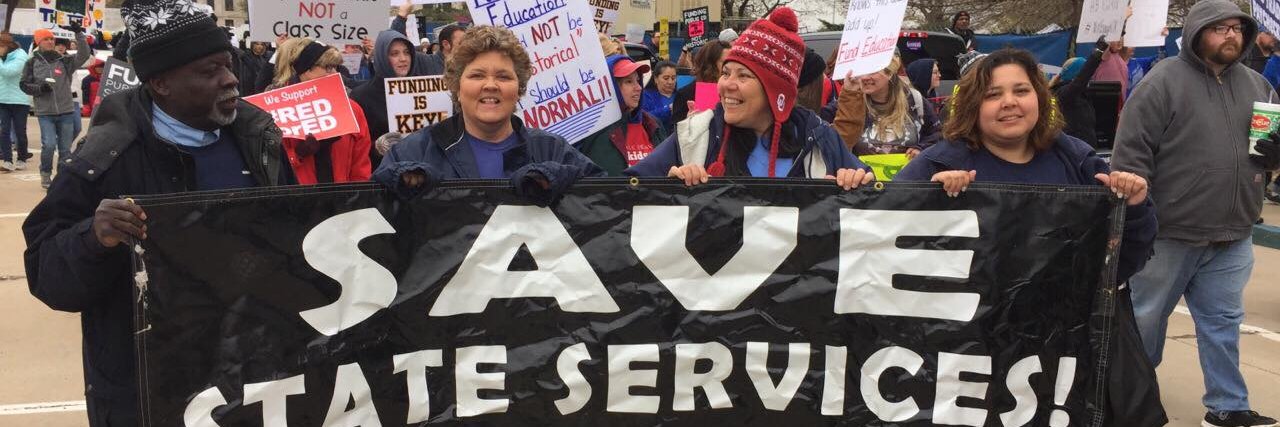Oklahoma Public Employees Association banner