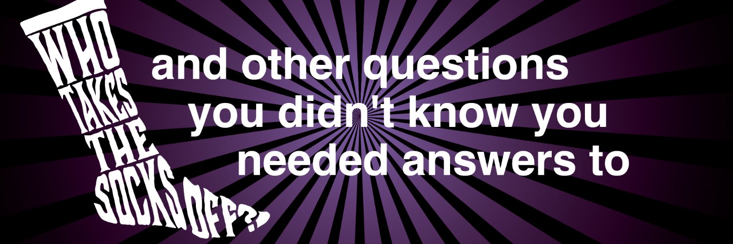 Pedant of the sock drawer banner