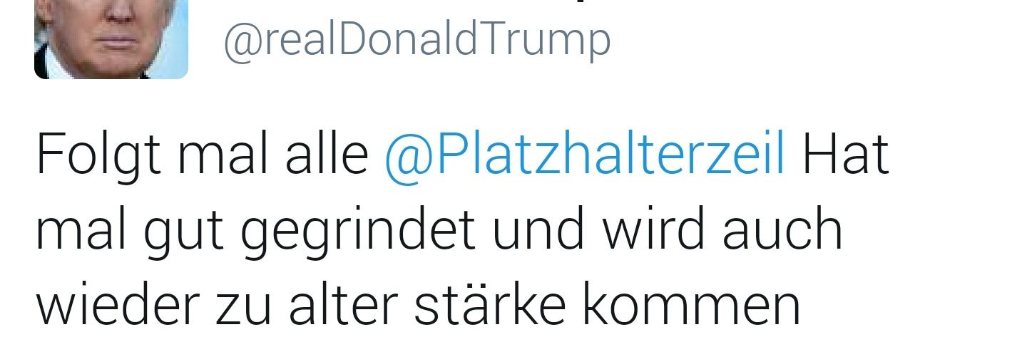 Platzhalterzeil's profile banner image