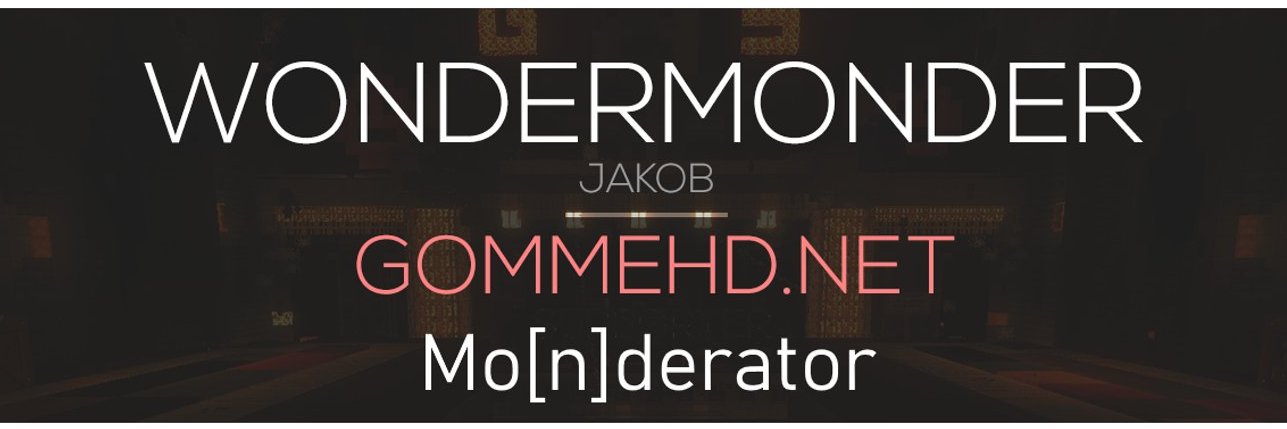 WonderMonder | Jakob banner