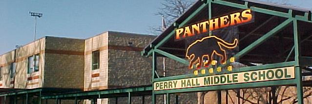 PerryHall MS Library banner