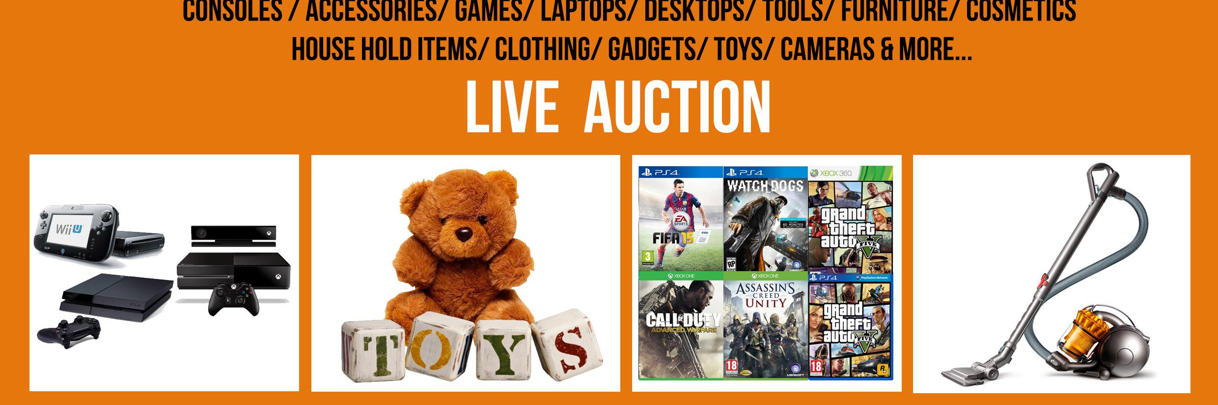 Chimp Auction banner