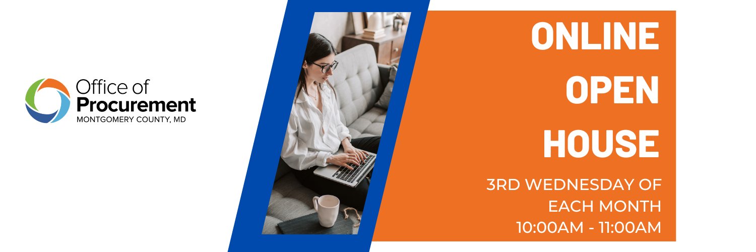 Montgomery County MD Office of Procurement banner