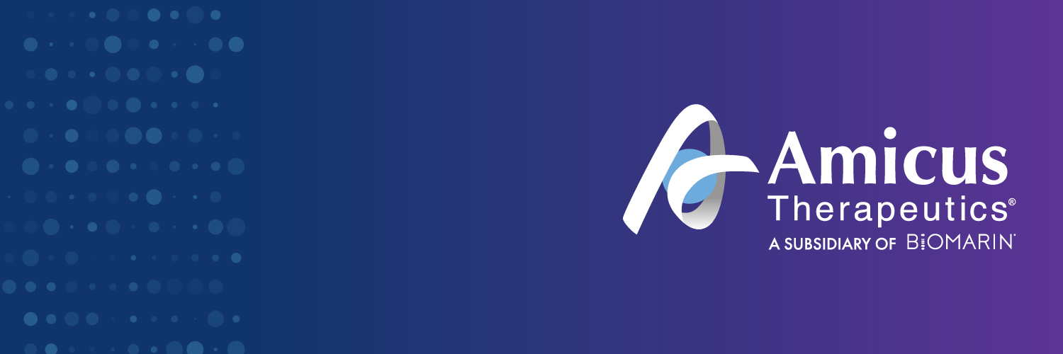 Amicus Therapeutics banner