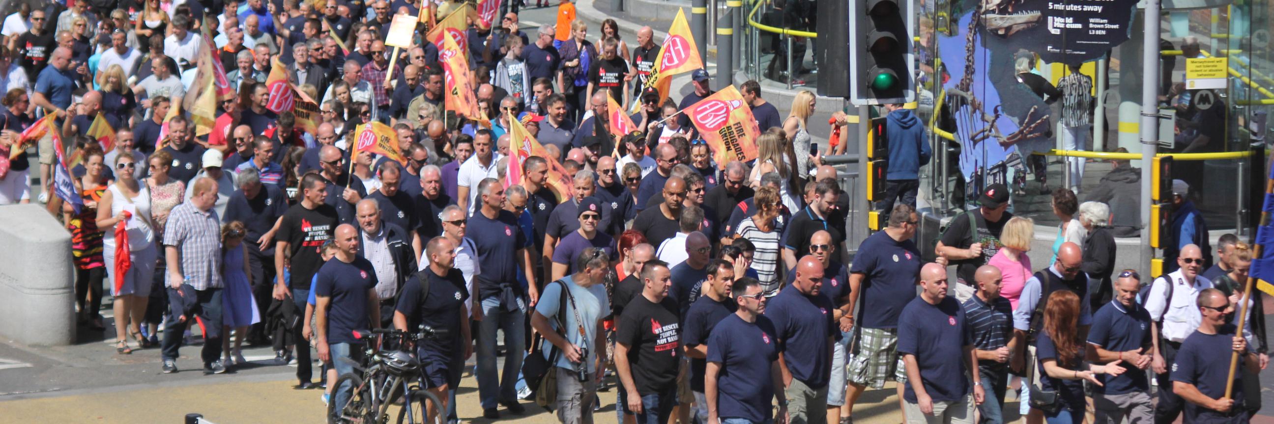 FBU Merseyside banner