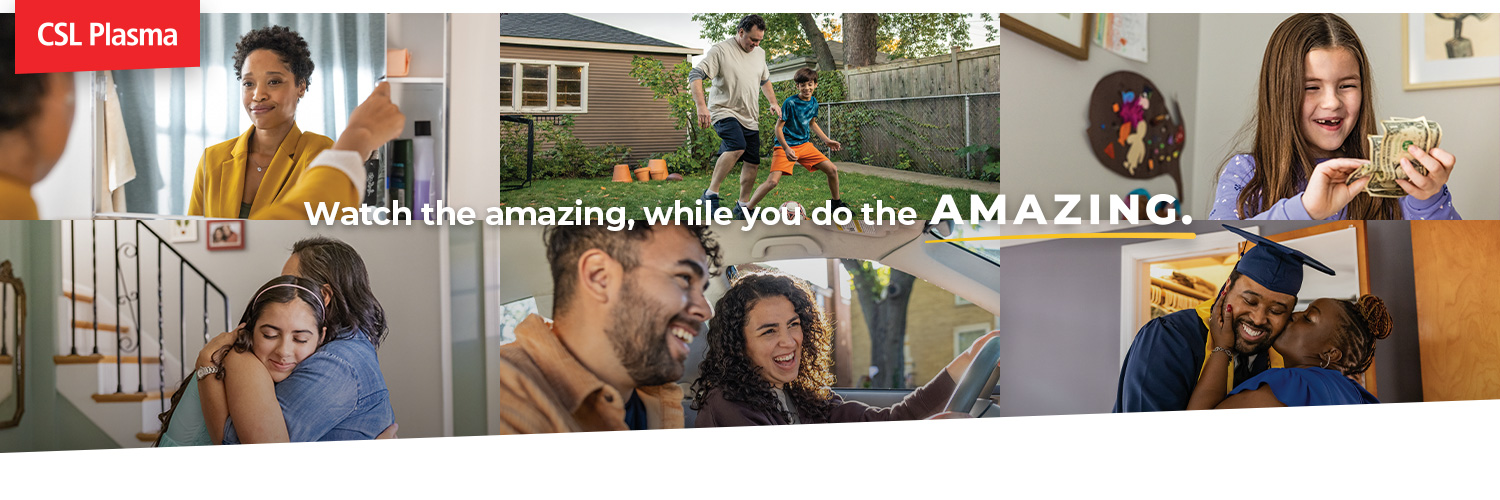 CSL Plasma banner