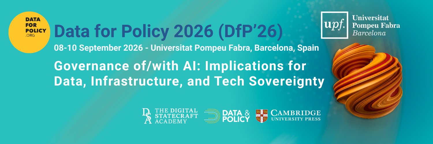 Data for Policy CIC #dataforpolicy2026 banner