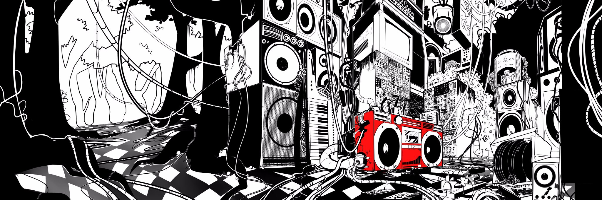 SWAFFELCORE RECORDS banner