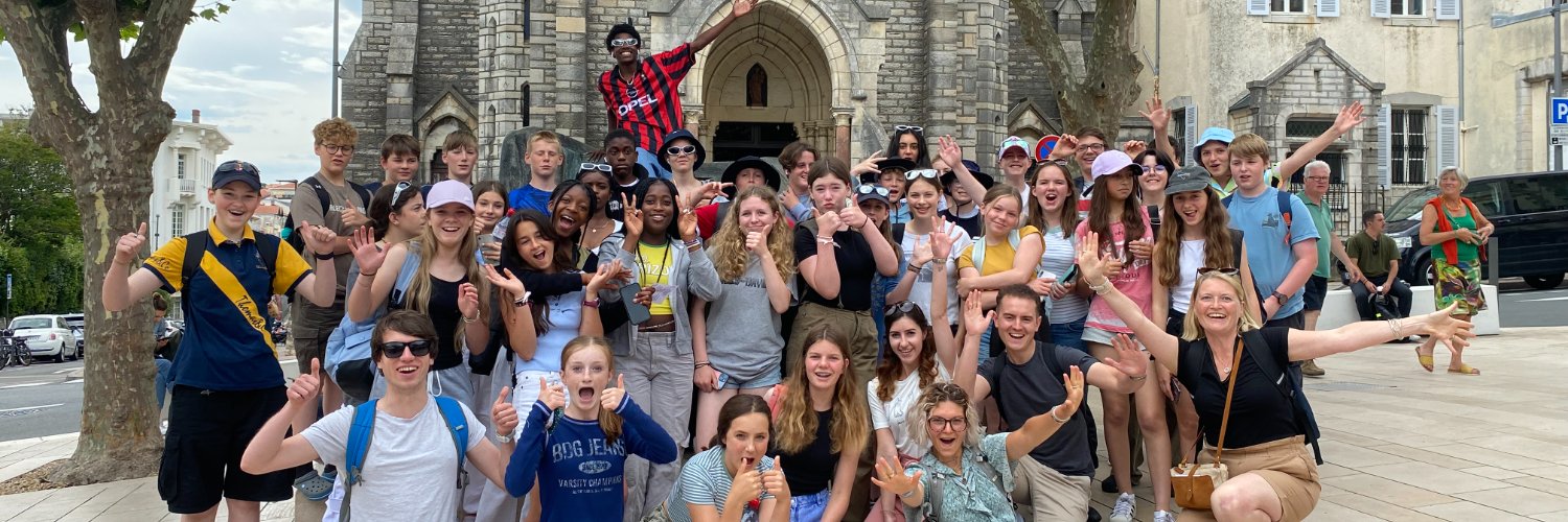 RHS French Dept banner