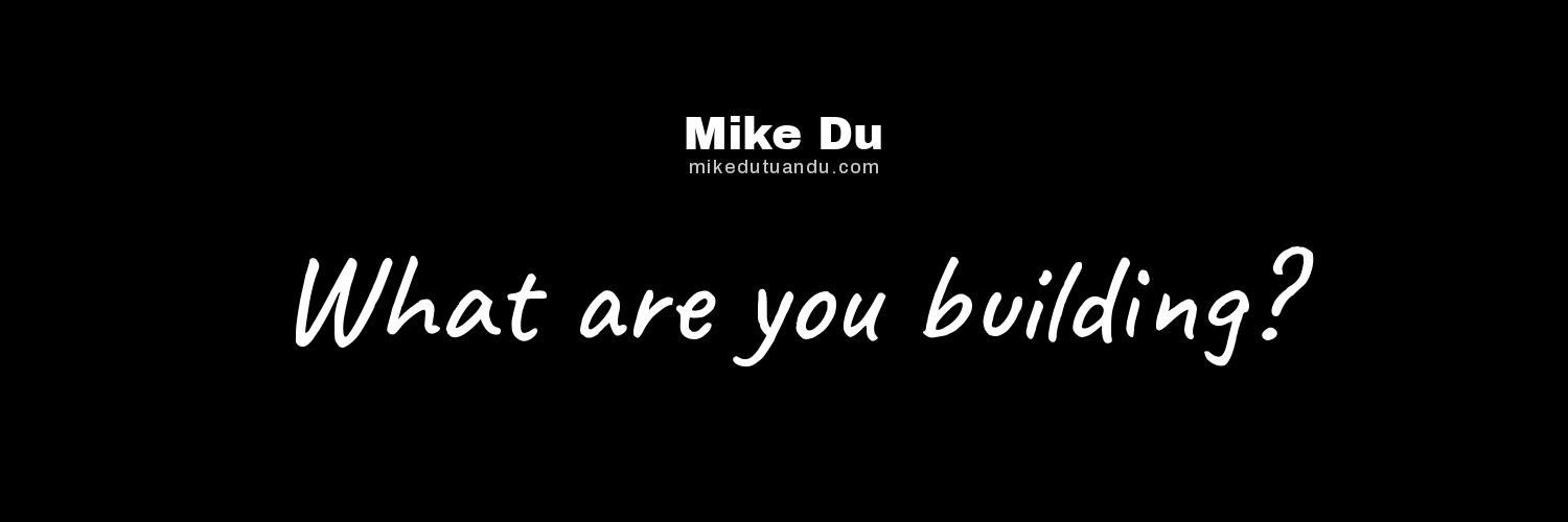 mikedutuandu's profile banner image