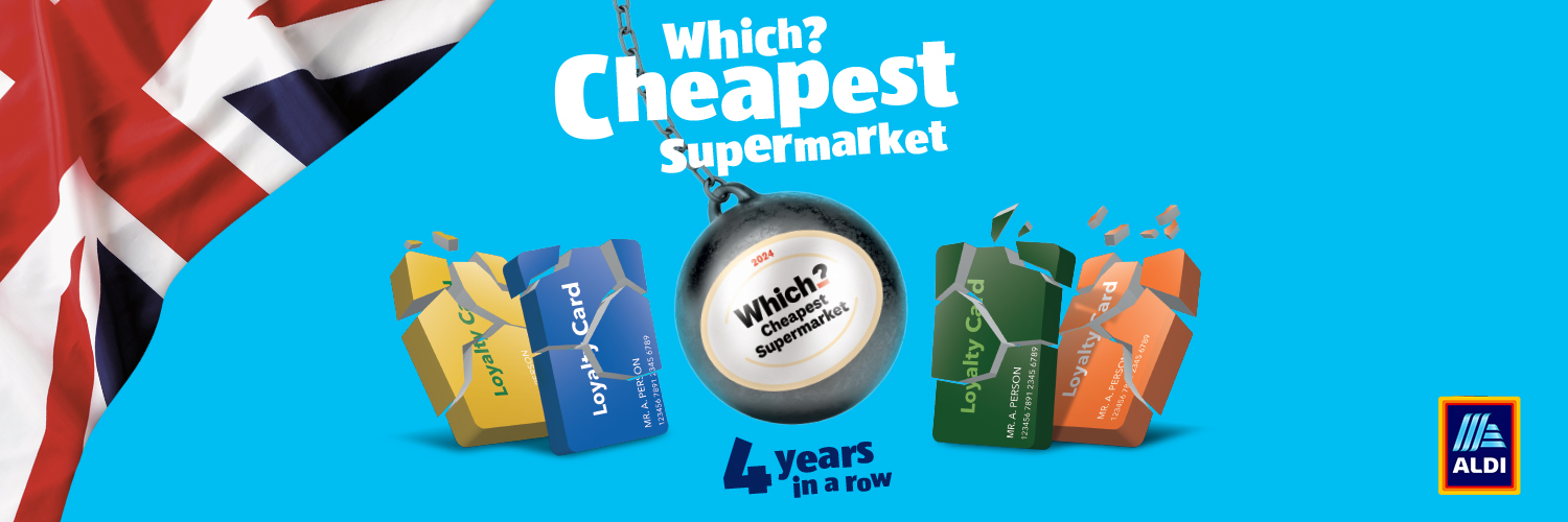 Aldi Stores UK banner