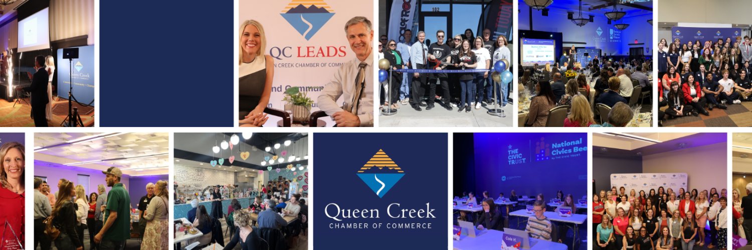 Queen Creek Chamber of Commerce banner