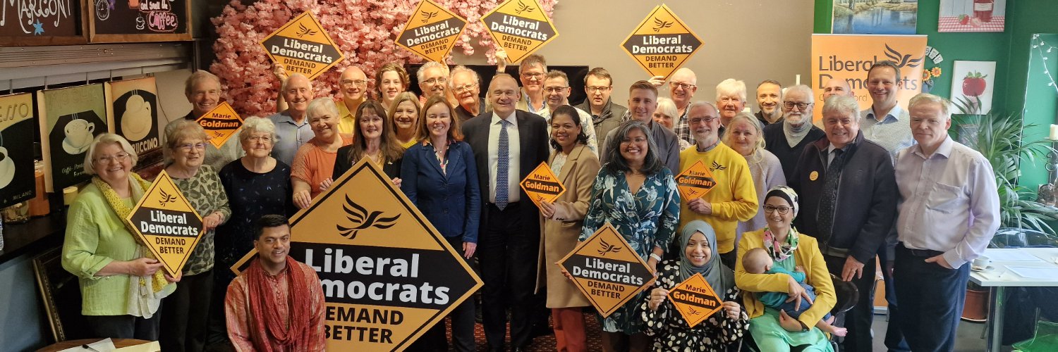 Marie Goldman MP 🔶 banner