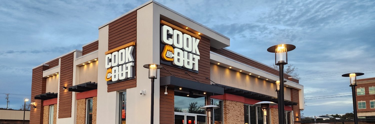 Cook Out banner