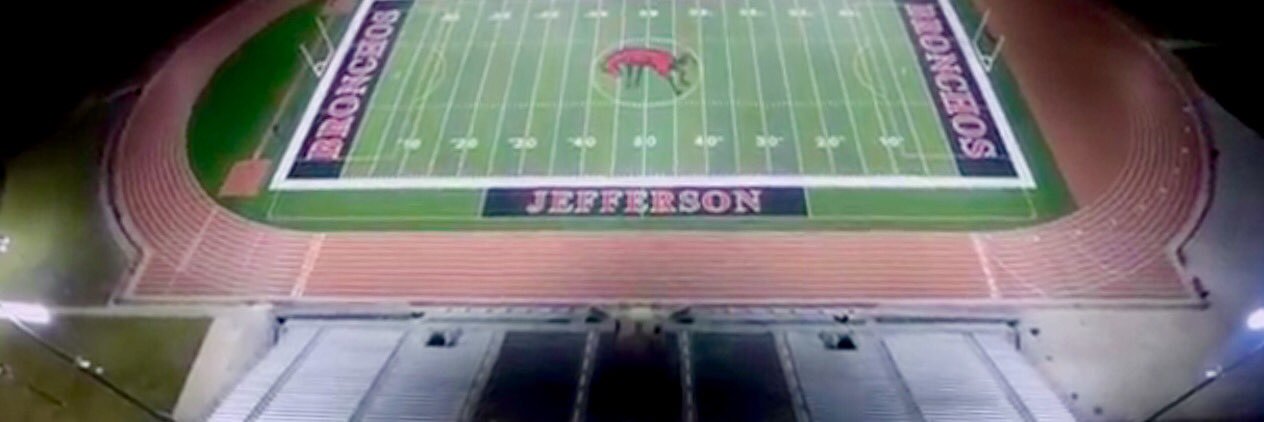 Broncho Track & Field banner