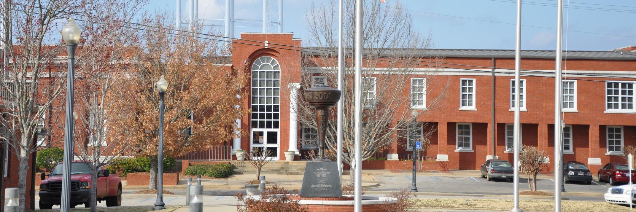 City of Troy Alabama banner