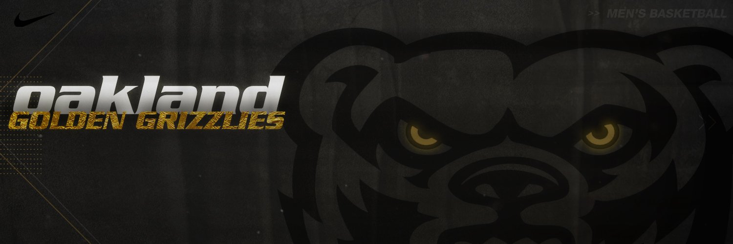 Oakland Men's Basketball's banner