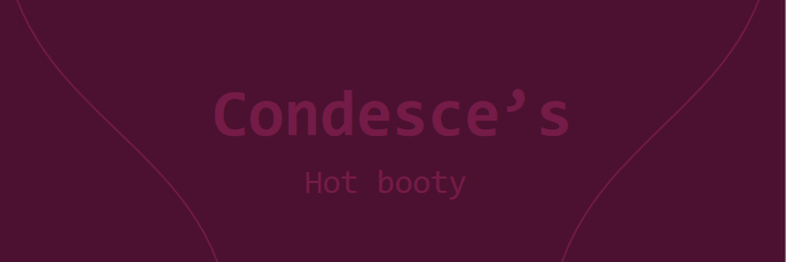 MaleCondesce's profile banner image