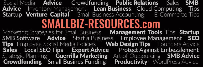 Small Biz Resources banner