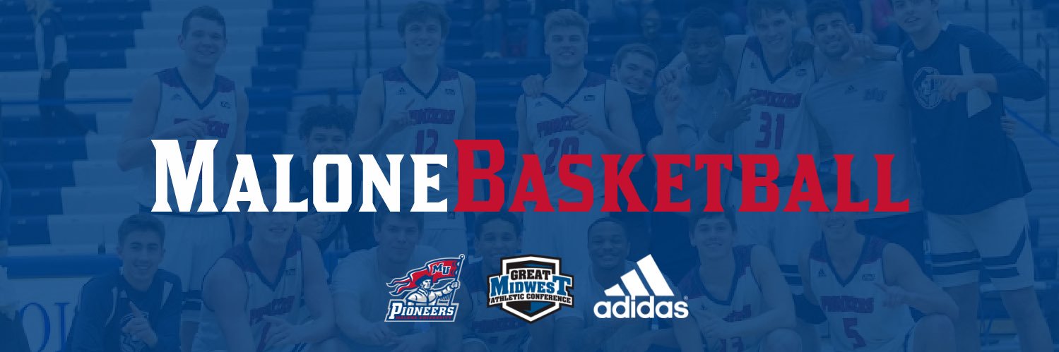 Malone Basketball's banner