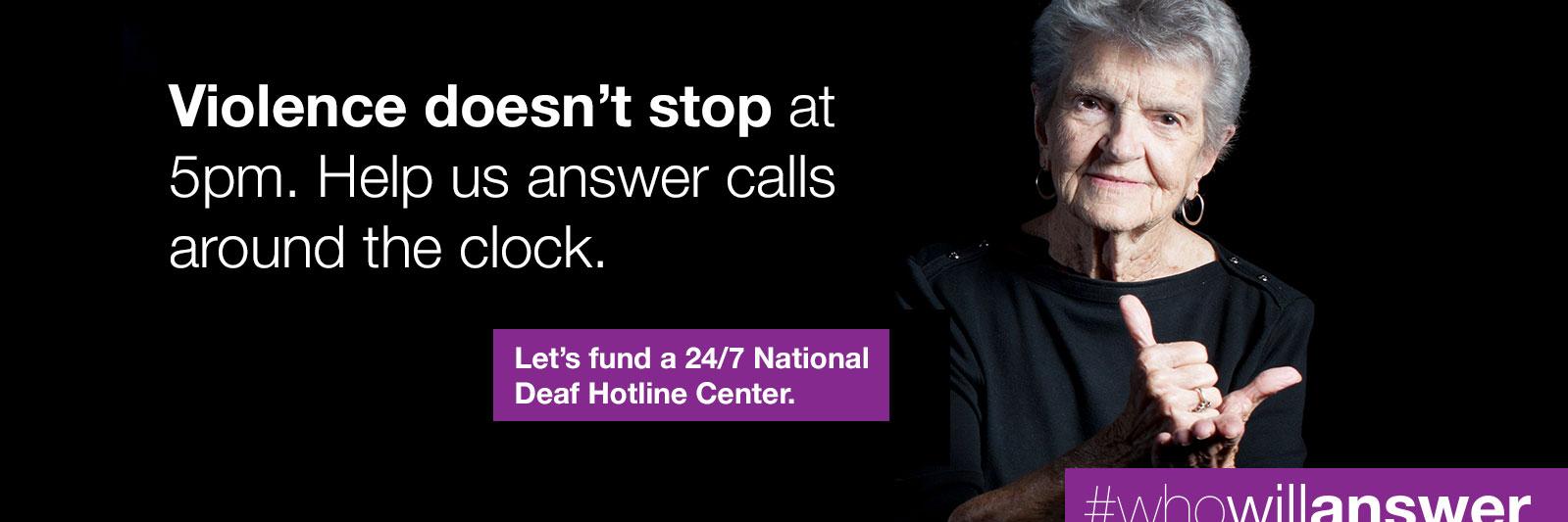 DeafHotline's profile banner image