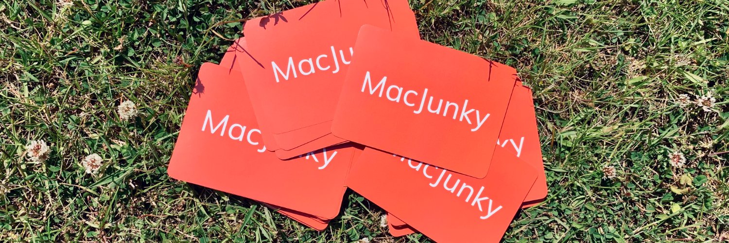 macjunky's profile banner image