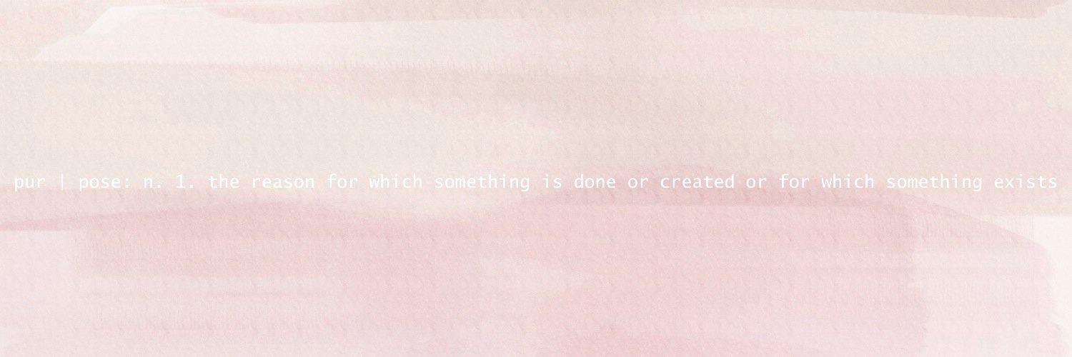 choosepurpose's profile banner image