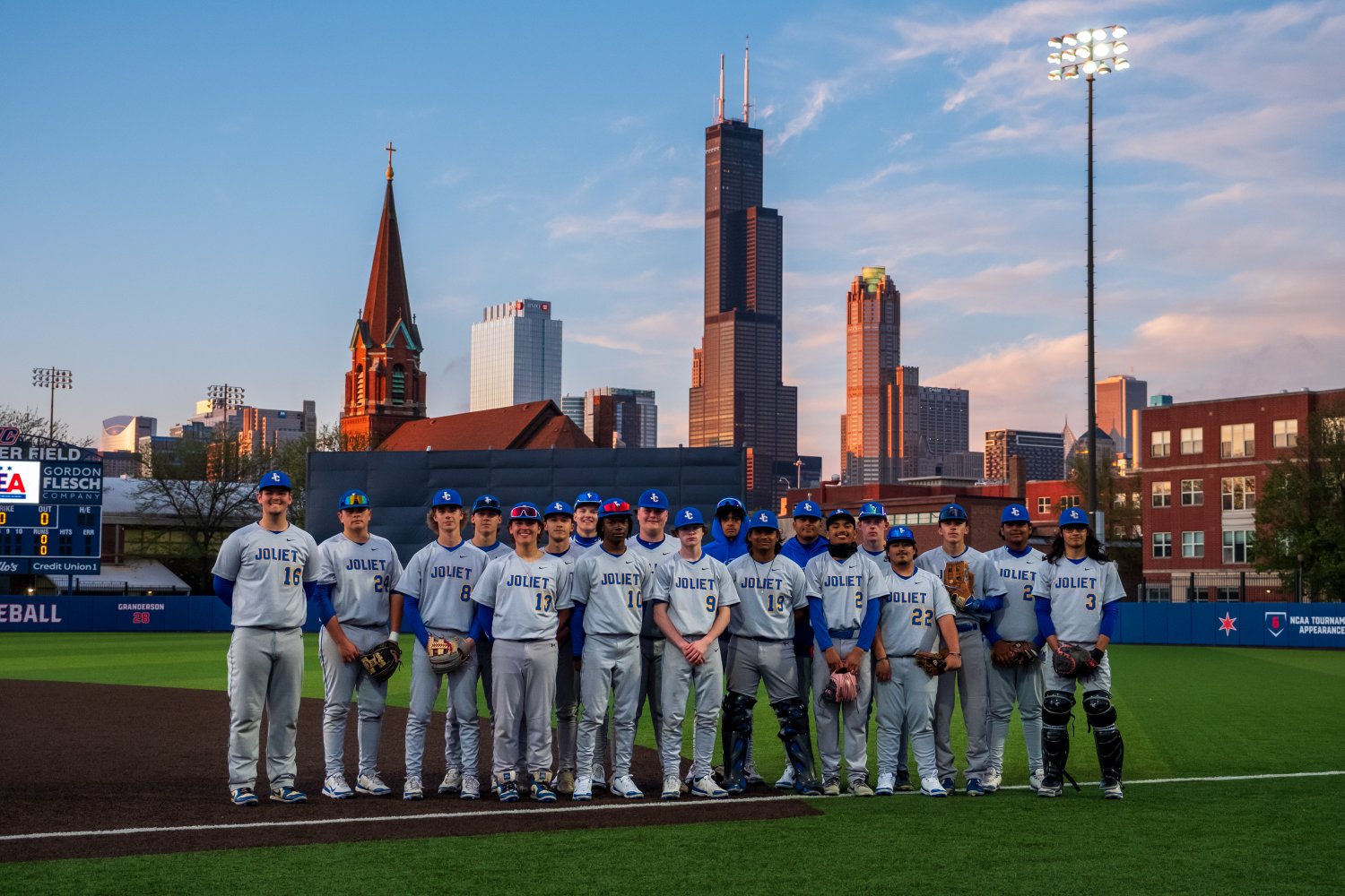 Joliet Central Baseball banner